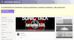 Desktop Screenshot of em411.com
